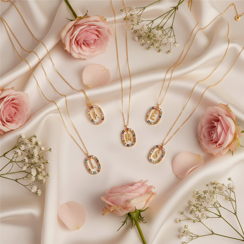 Letter Necklace Collection