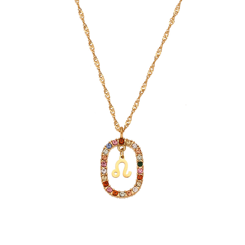 Zodiac Gemstone Necklace