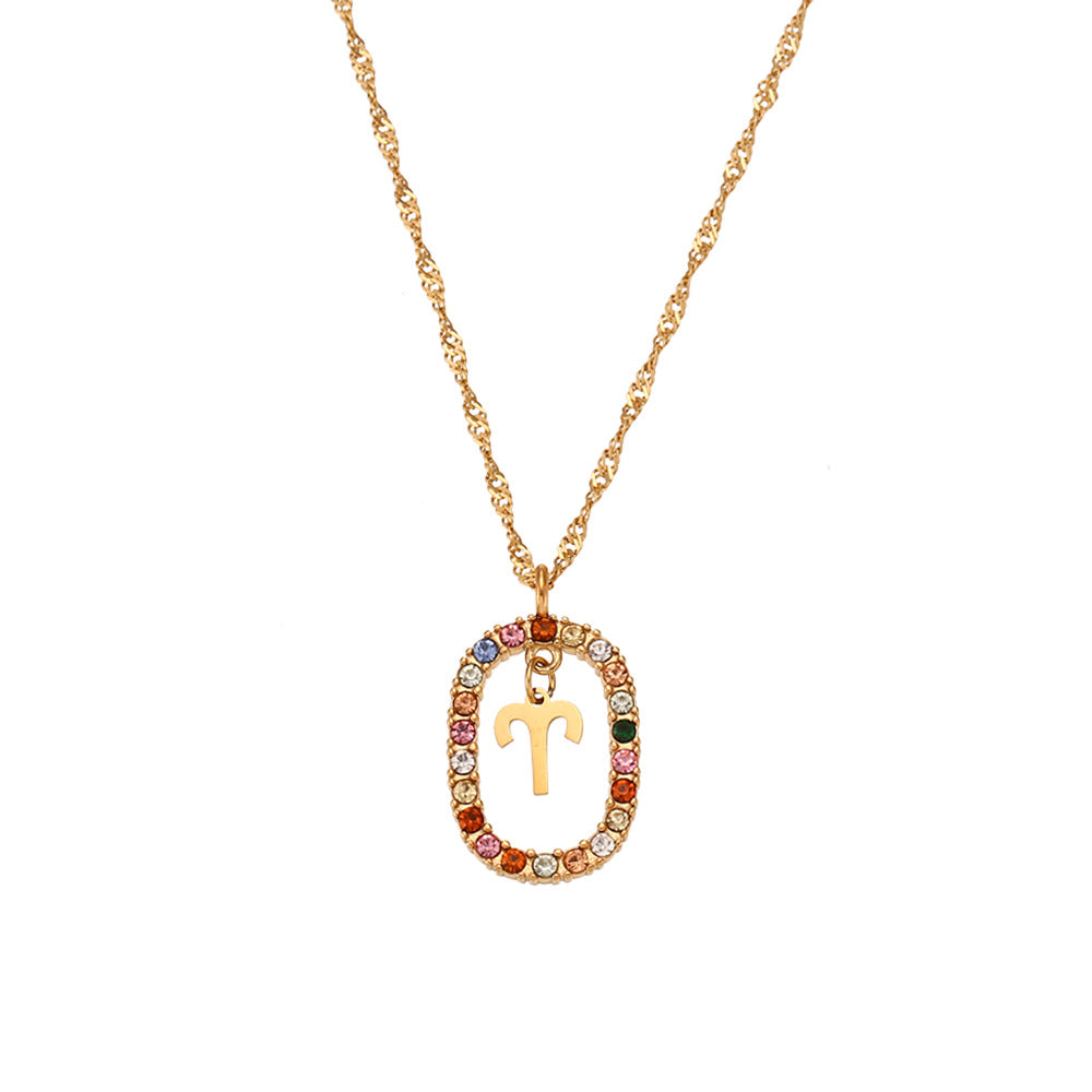 Zodiac Gemstone Necklace