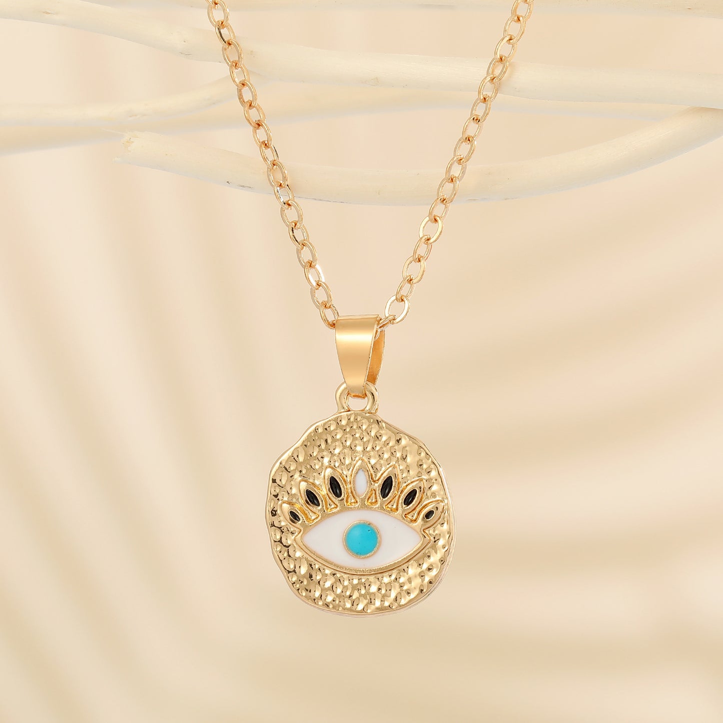 Palm Eye Necklace